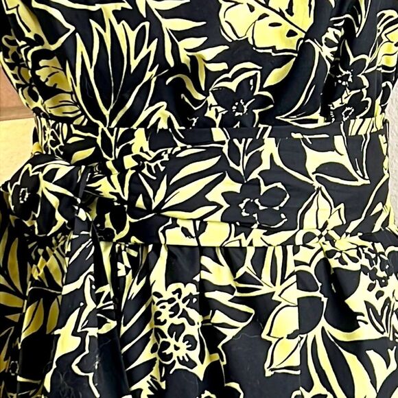 NWT PINKO | Mike 1 Popeline One Shoulder Italian Top | Nero/Lime | Size 6 - Picture 6 of 13